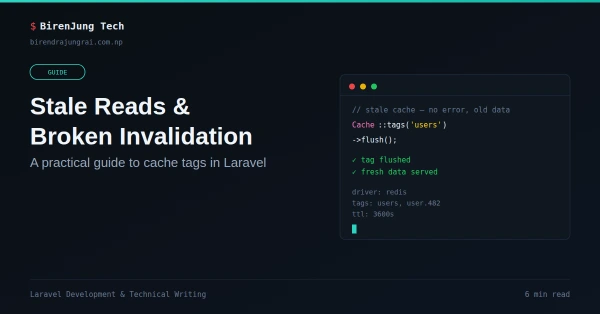 Stale Reads and Broken Invalidation: A Practical Guide to Cache Tags in Laravel