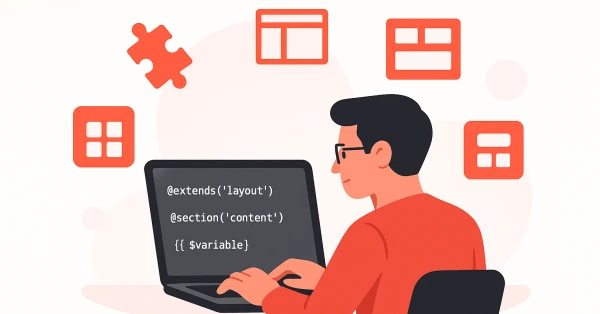Blade Templates 101: Layouts, Components & Reusability Made Easy in 30 Minutes – Featured image