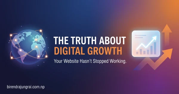 Your Website Hasn’t Stopped Working - You Have: The Truth About Digital Growth – Featured image