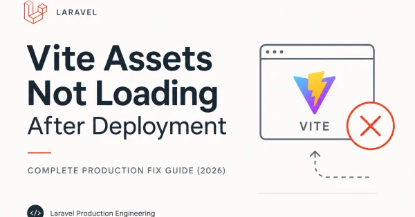 Laravel Vite Assets Not Loading After Deployment: Complete Production Fix Guide (2026)