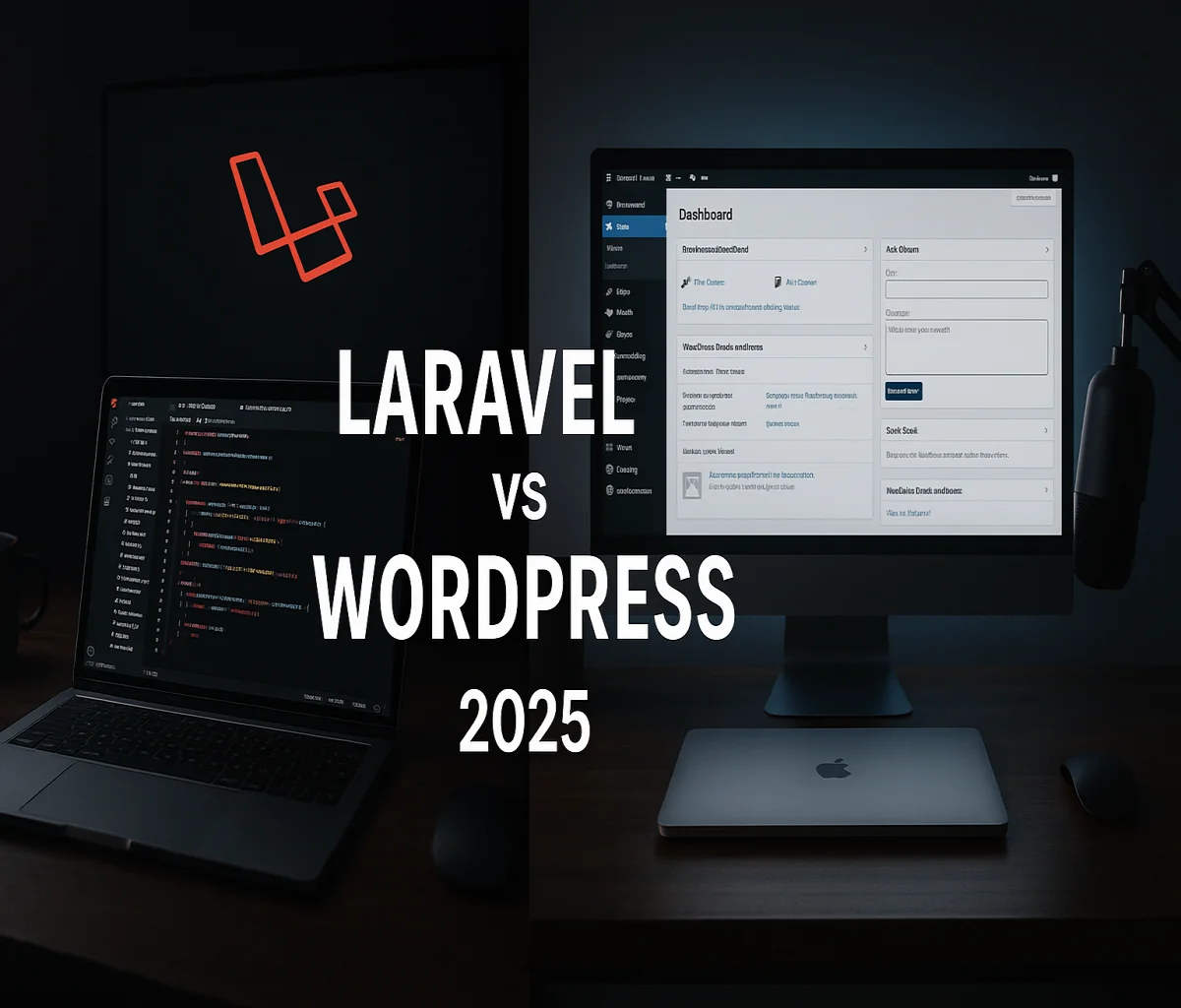 Laravel vs WordPress (2025): Which One Is Better for Your Website? – cover image